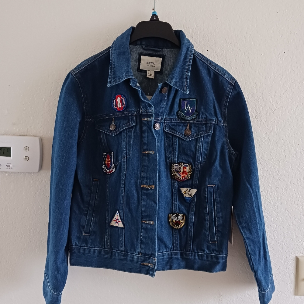 Women's Collection Patch Denim Jacket